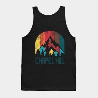 Retro City of Chapel Hill T Shirt for Men Women and Kids Tank Top